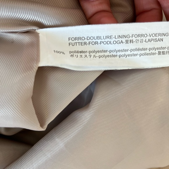 Stradivarius Beige coat for women - Picture 9 of 12